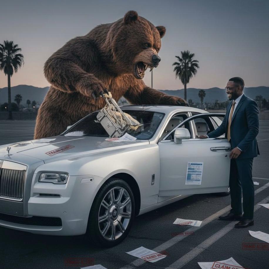 Bear Costume Insurance Scam: Luxury Car Fraud in Arrowhead, California