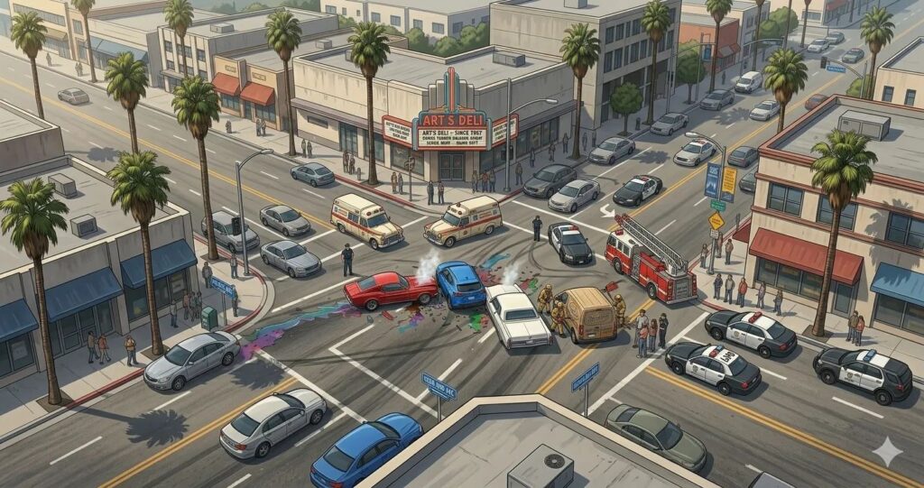 Swoop and Squat insurance scam, fake crash setup trapping drivers