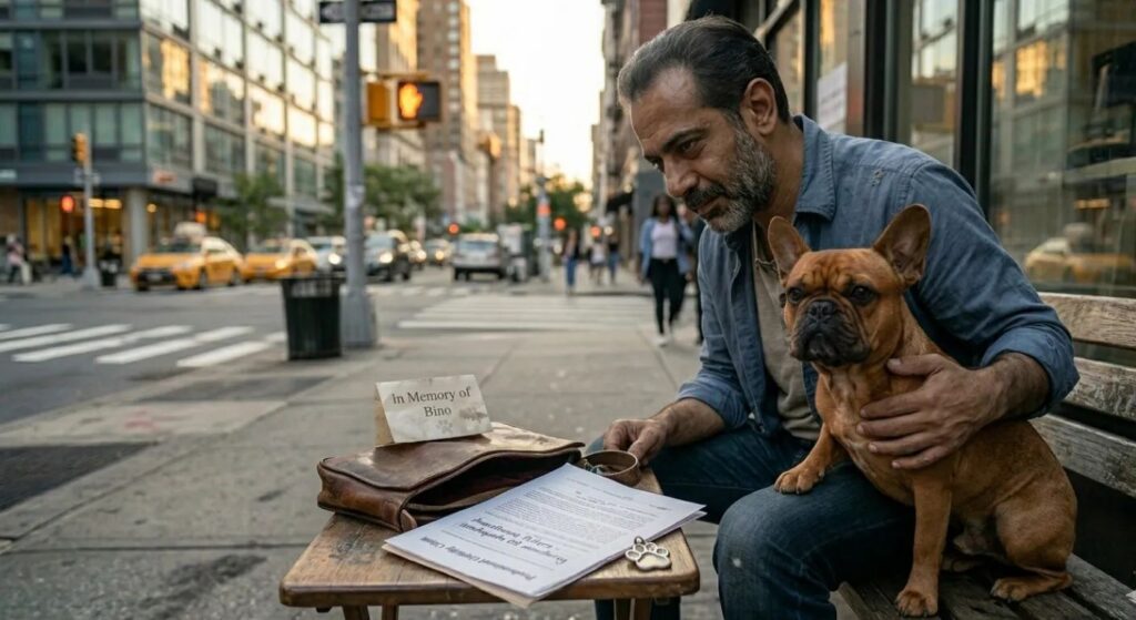 Pet Insurance Malpractice Claim investigation featuring a French Bulldog in New York City