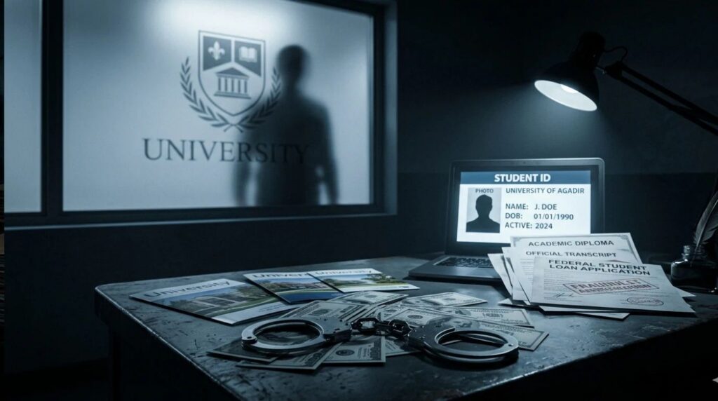 Federal investigators uncovering a multimillion-dollar student loan fraud scheme linked to fake college enrollments in Missouri