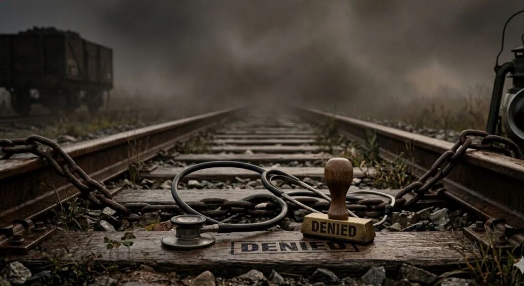 Federal investigators exposing the massive LIRR disability insurance fraud scheme involving railroad workers, corrupt doctors, and fake injury claims